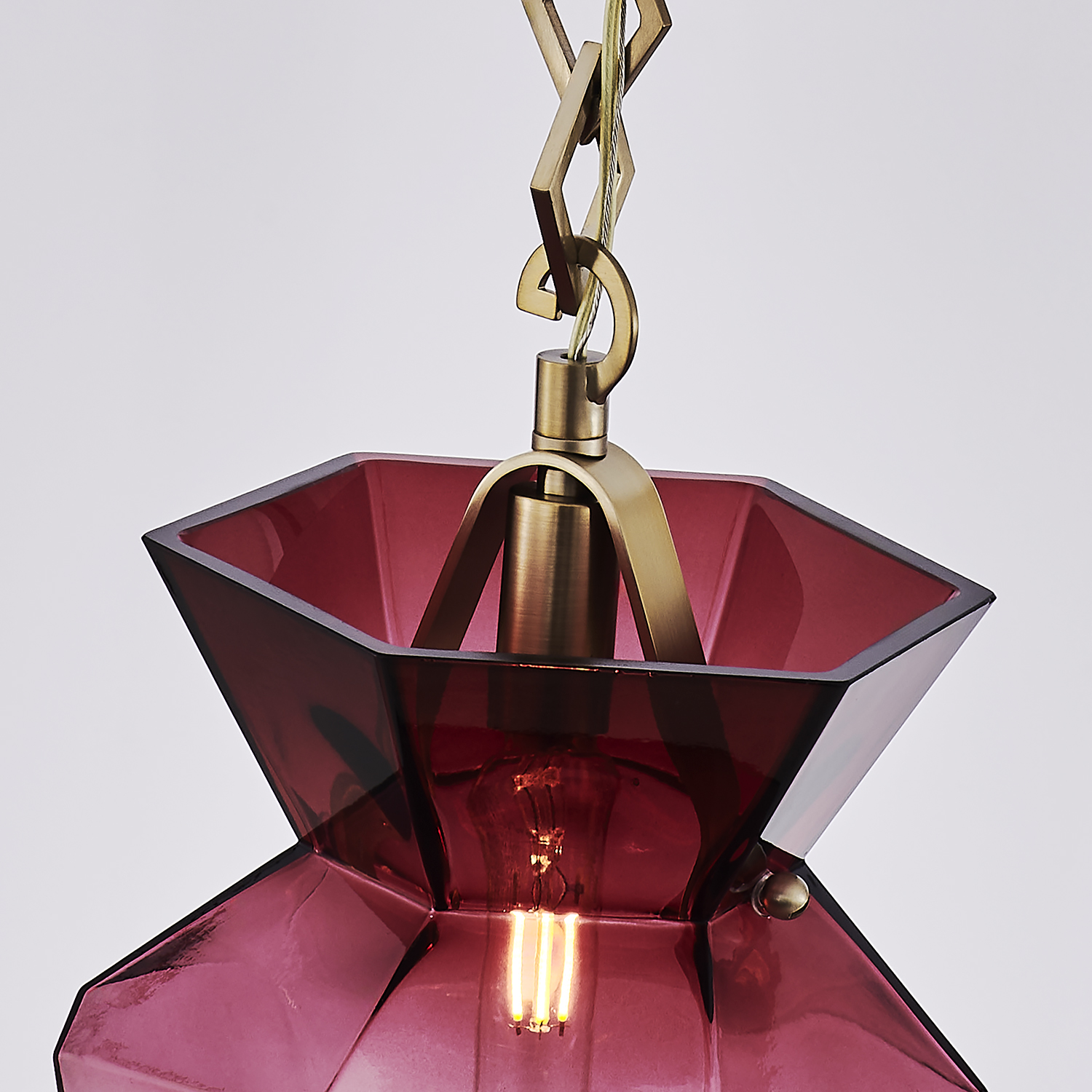 Bolsa 31-in 6 Light (40-watt) Winter Brass Chandelier - Image 6