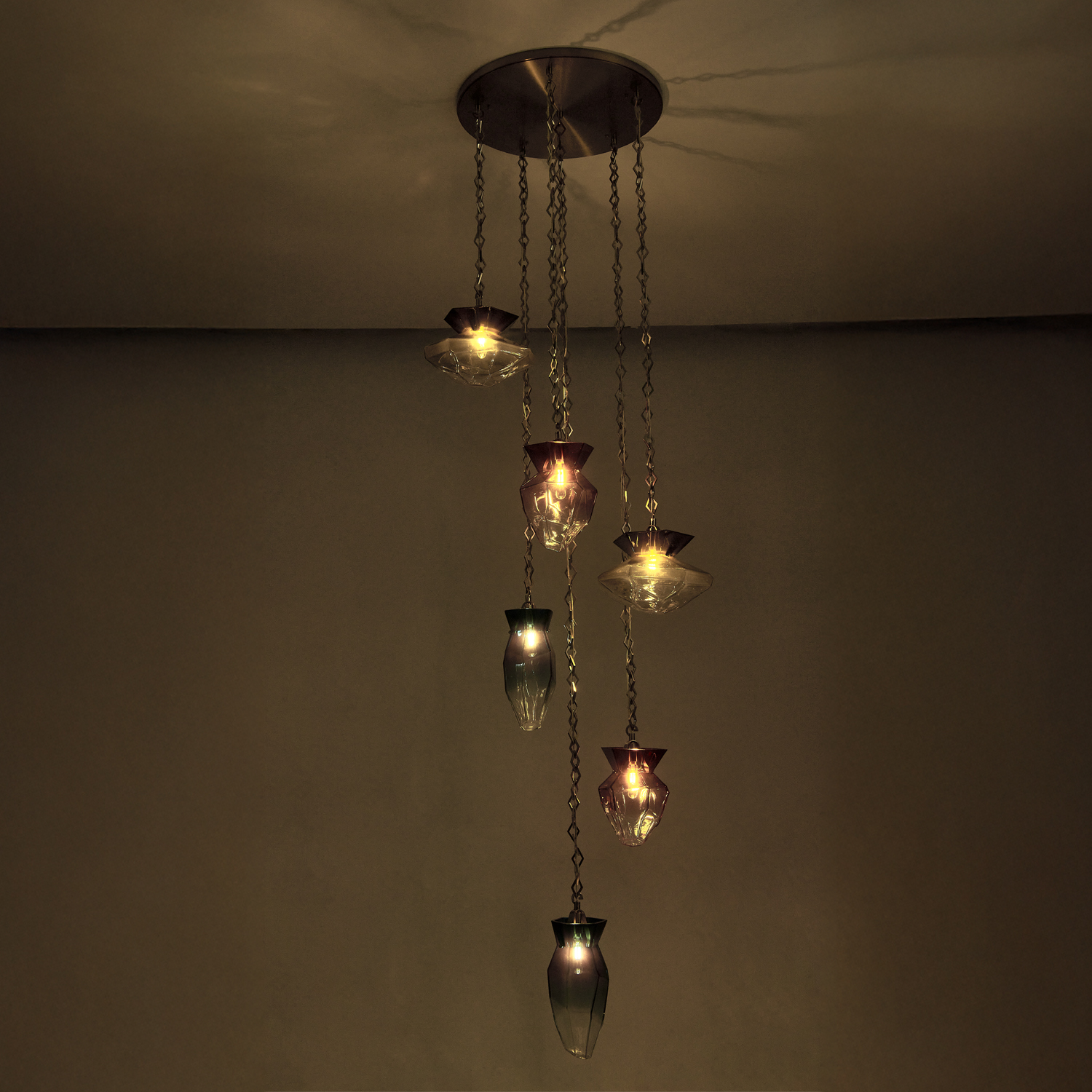 Bolsa 31-in 6 Light (40-watt) Winter Brass Chandelier - Image 13