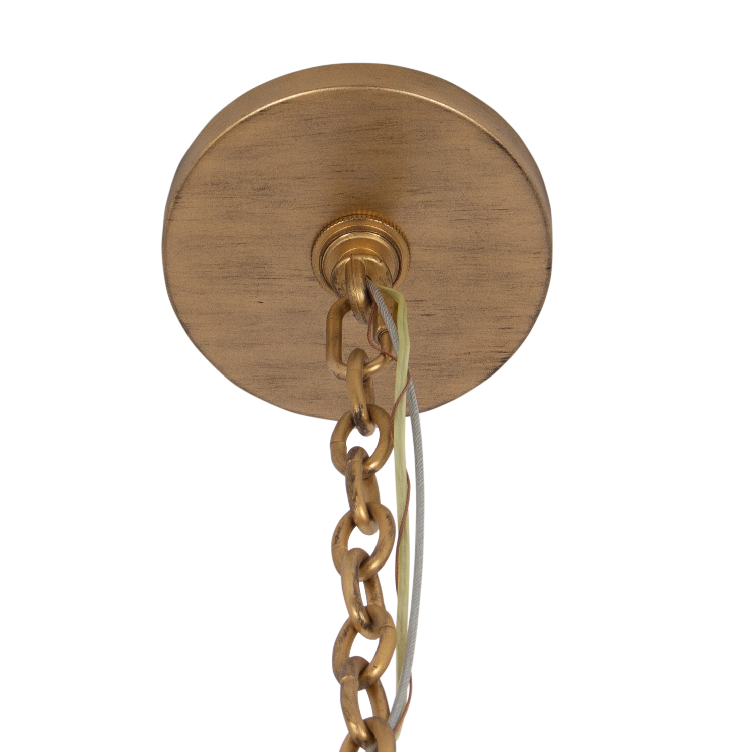 Moda 32-in 12 Light (6-watt) Rustic Gold Chandelier - Image 5