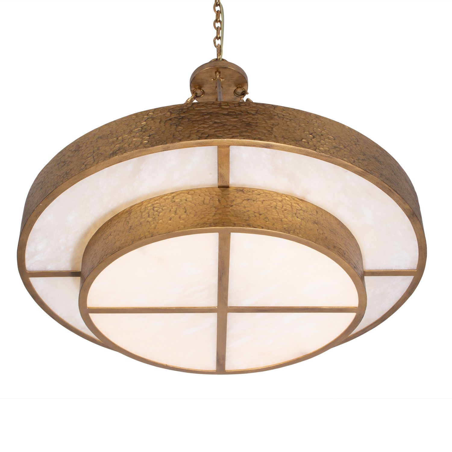 Moda 32-in 12 Light (6-watt) Rustic Gold Chandelier - Image 6