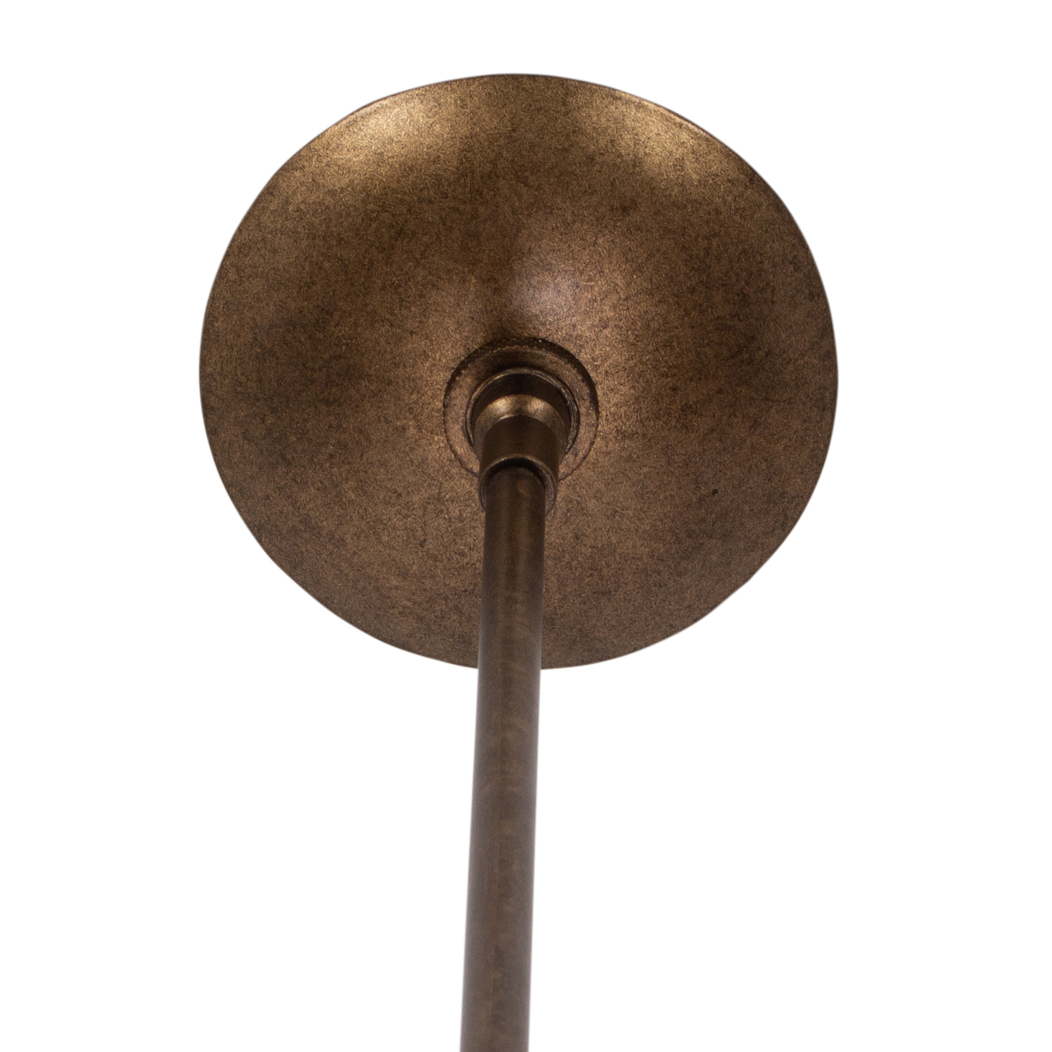 Vittoria 28-in 6 Light (40-watt) Pearlized Antique Brass Chandelier - Image 3
