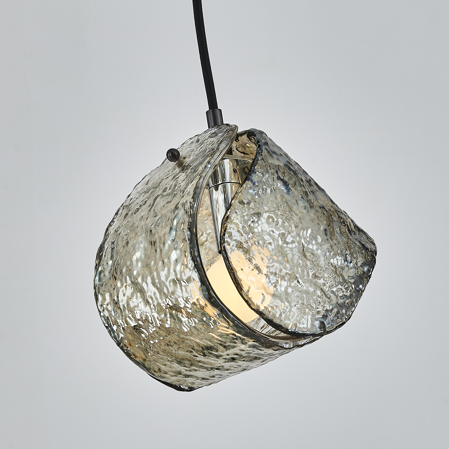 Pallina 7.5-in 1 Light (40-watt) Satin Black Nickel Pendant - Image 5