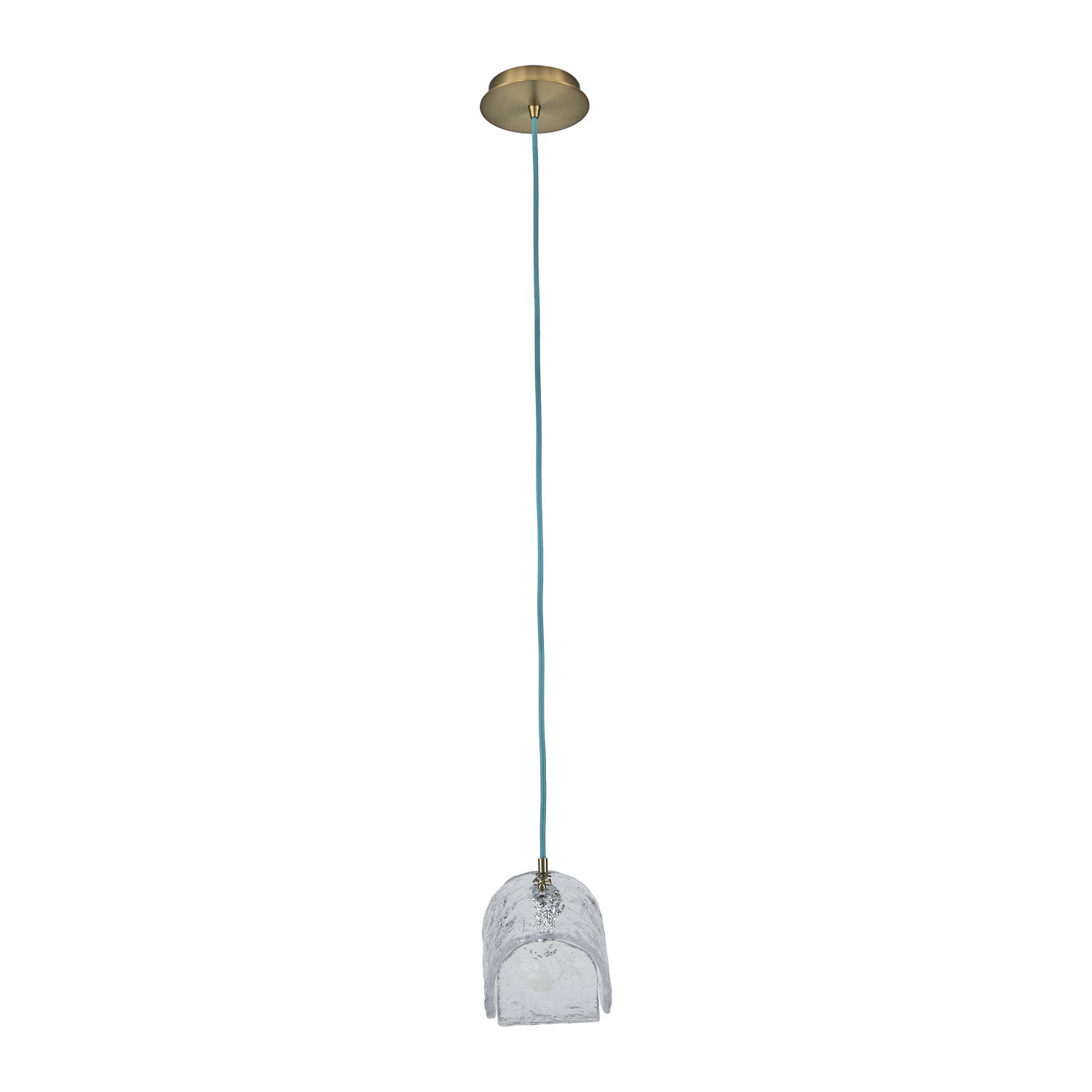 Pallina 7.5-in 1 Light (40-watt) Winter Brass Pendant - Image 2