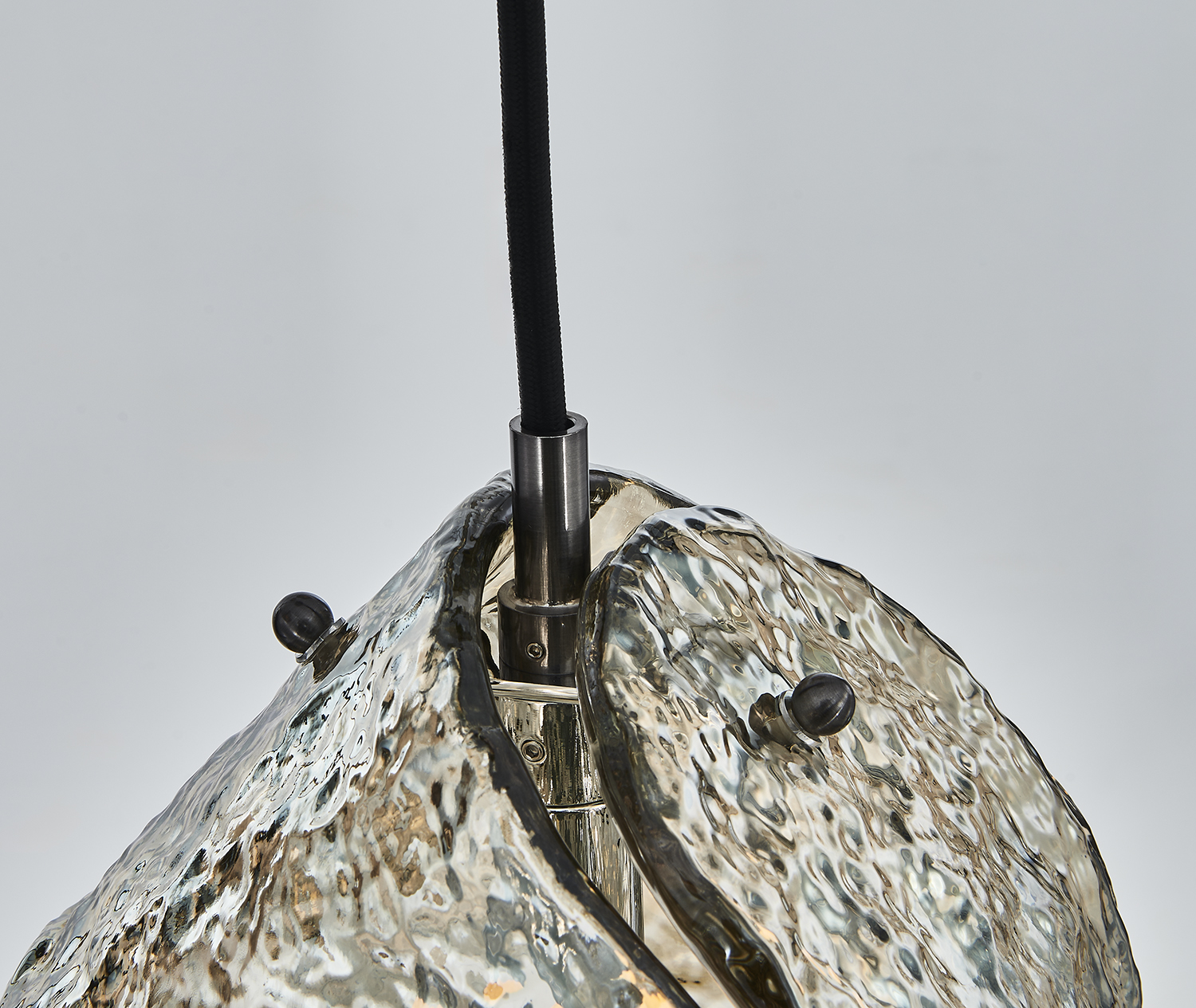 Pallina 24-in 6 Light (40-watt) Satin Black Nickel Chandelier - Image 6