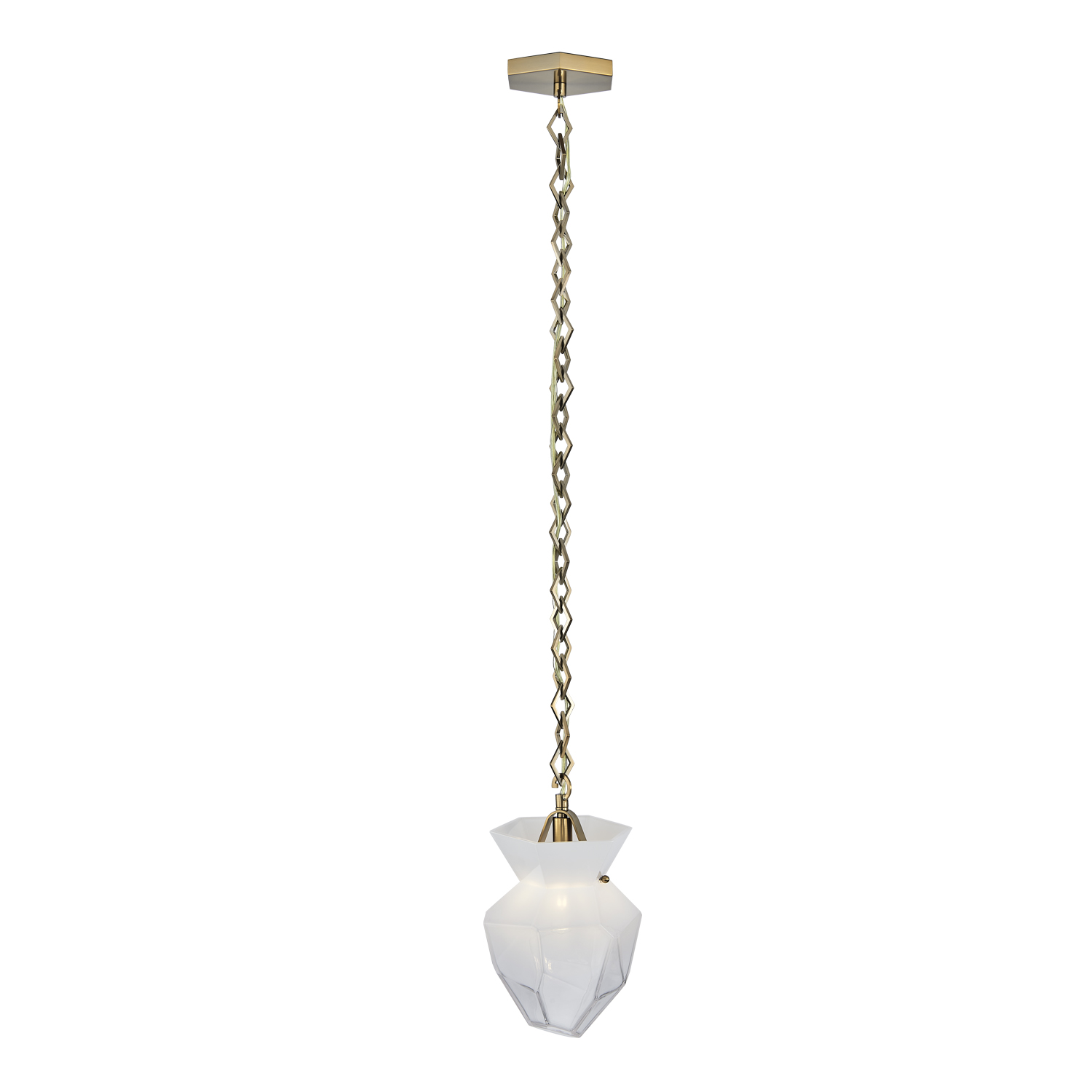 Bolsa 8-in 1 Light (40-watt) Winter Brass Pendant - Image 9