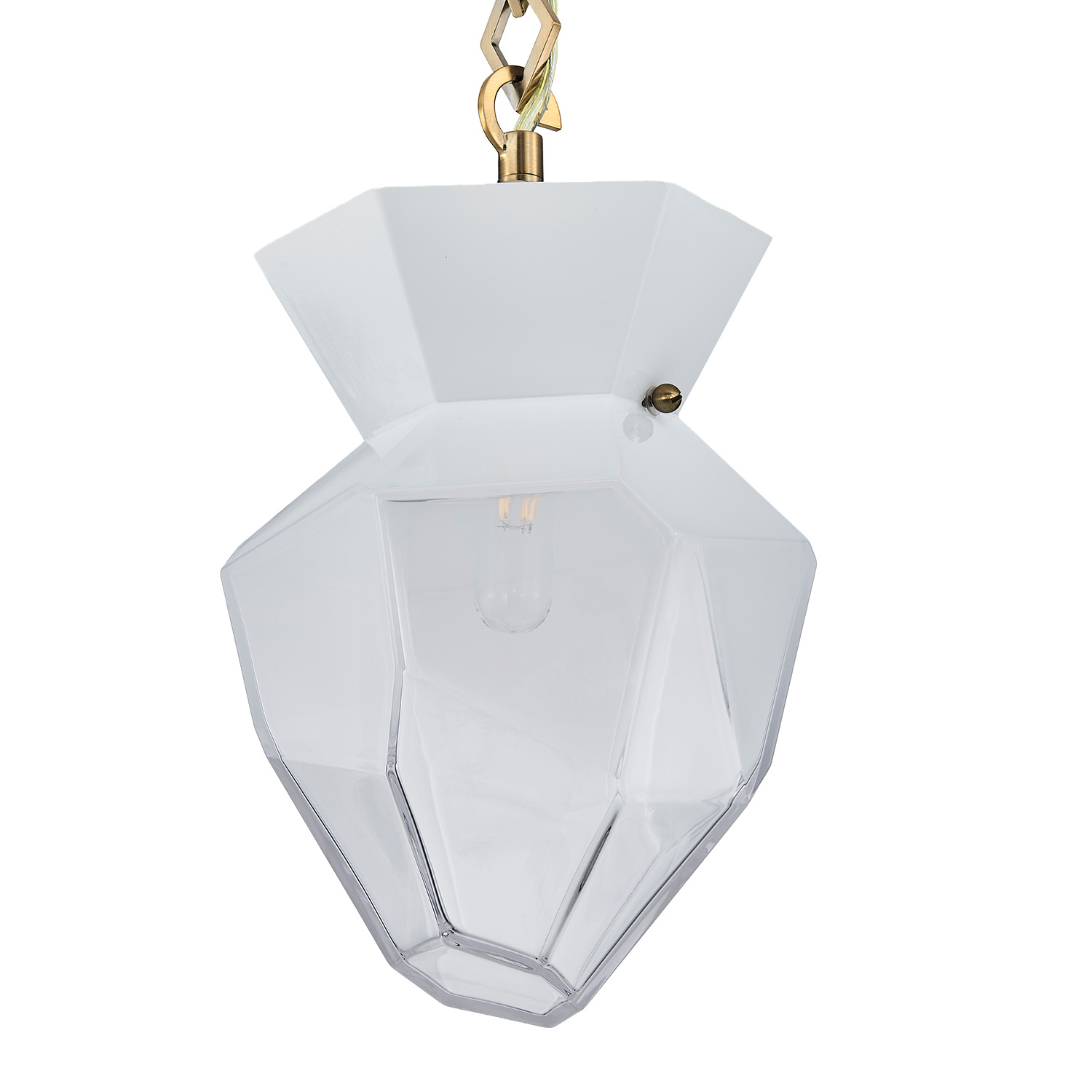 Bolsa 8-in 1 Light (40-watt) Winter Brass Pendant - Image 5