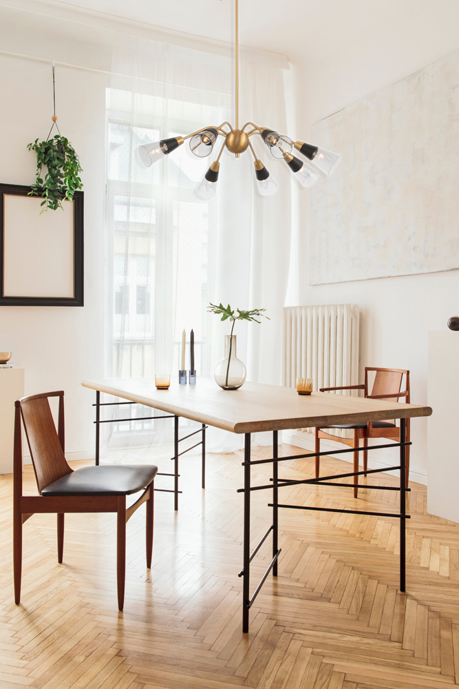 Ponti 8 Light Chandelier - Image 2