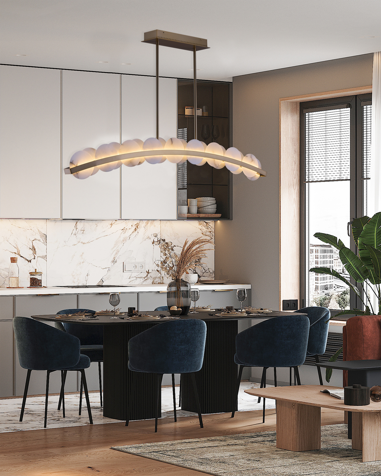 MERIDIAN 47 IN LED ISLAND LT - Image 2
