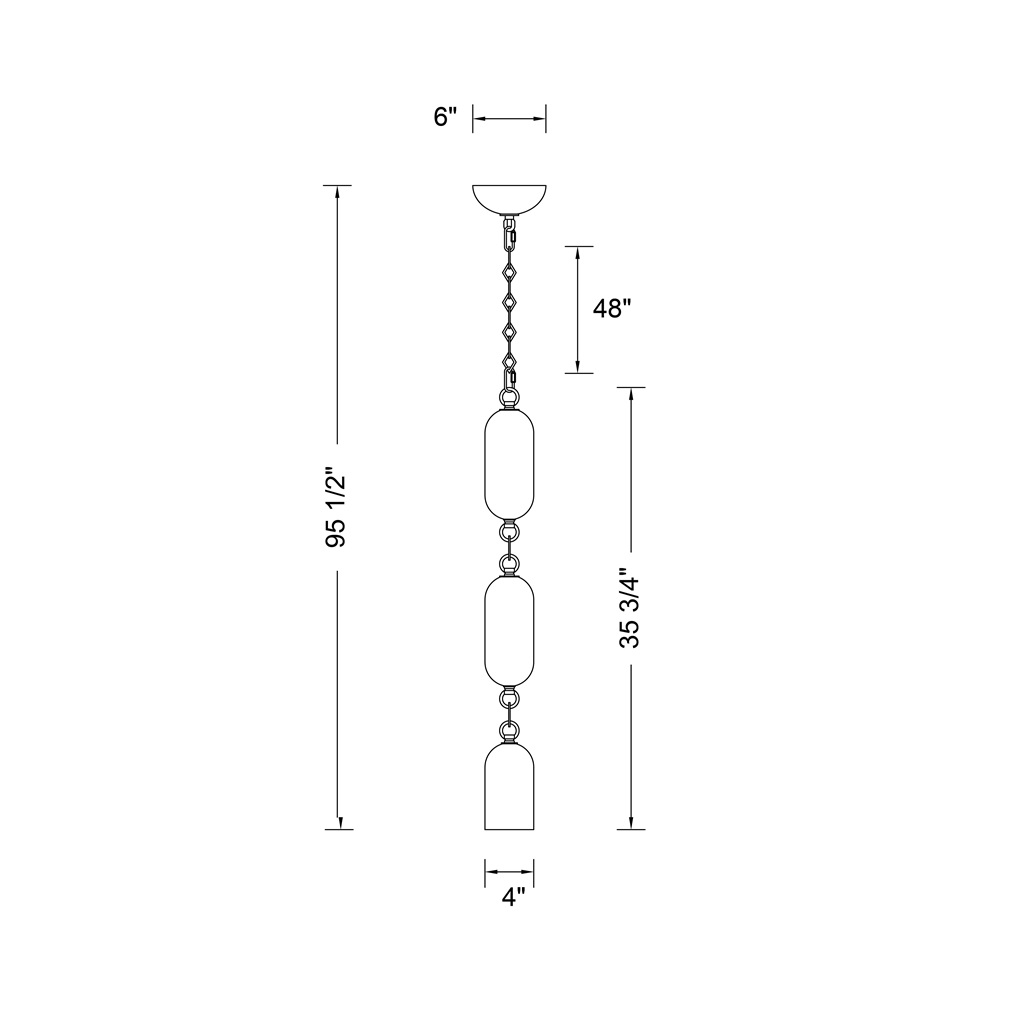 Verde 4-in 1 Light (40-watt) Satin Brass Pendant - Image 15