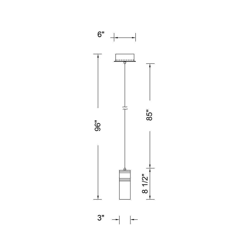 Kiriko 6-in (6-watt) LED Winter Brass Pendant - Image 6