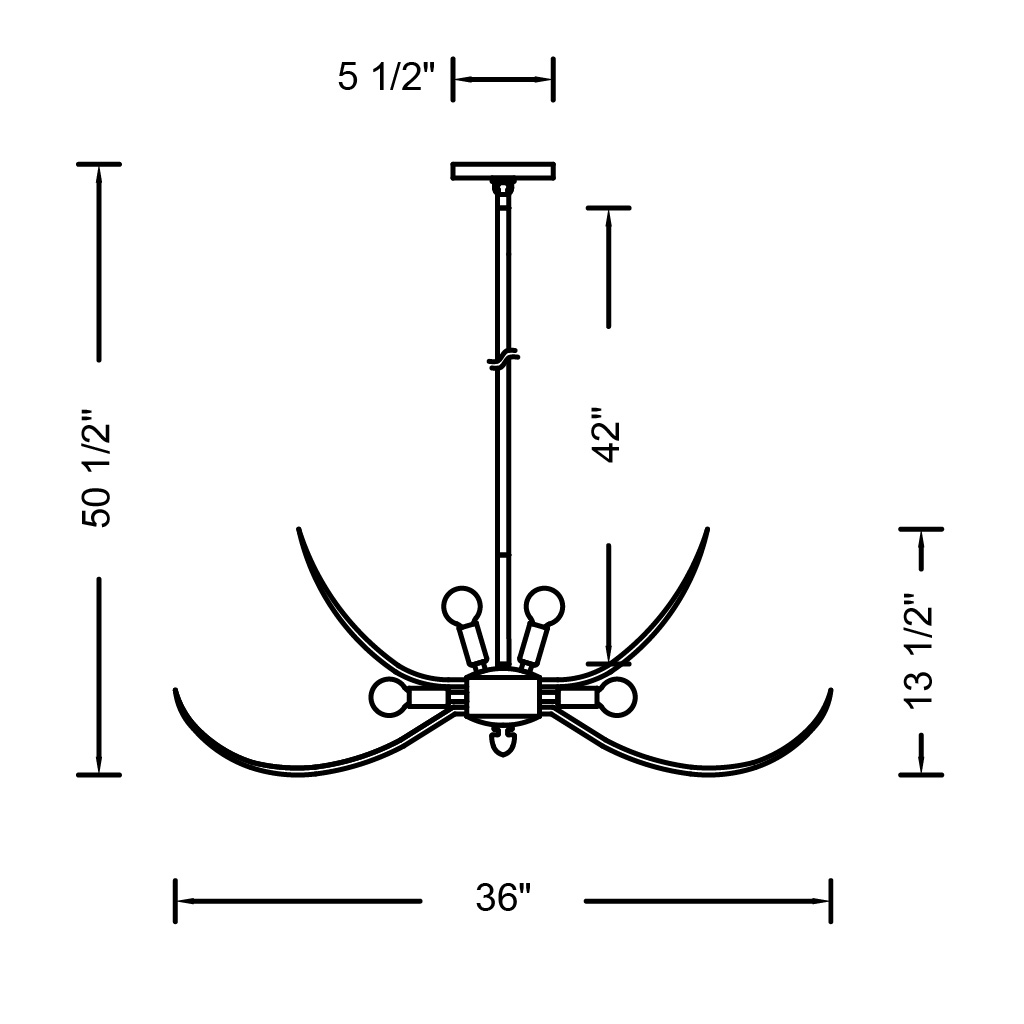 Fern 36-in 14 Light (40-watt) Modern Gold Chandelier - Image 23